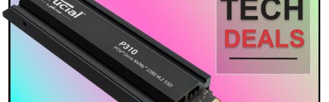 Crucial's recently released P310 M.2 2280 1TB SSD with heatsink is on sale at its lowest-ever price of $74