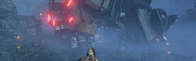 Helldivers 2's new bad weather patch quietly adds huge AT-AT-like deathbots