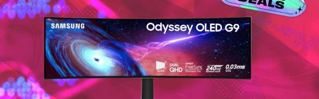 Score this eye-popping deal on the Samsung Odyssey OLED G9 monitor — $425 off for Black Friday