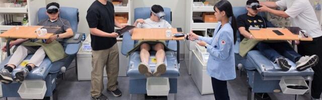 Hate giving blood? Samsung’s latest VR demo will help you meditate while donating — and it’s given me some ideas