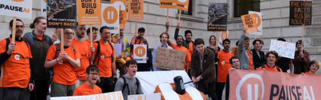 ‘Pause AI’ protestors are fighting to put AI development on hold