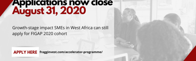 FRAGG Investment extends accelerator call for growth-stage impact SMEs in West Africa