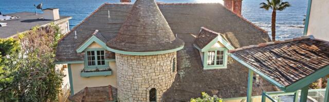 This $16.5 million California ‘Sea Castle’ comes with funicular to the sand