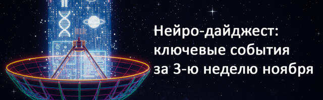 Нейро-дайджест: ключевые события мира AI за 3-ю неделю ноября 2025