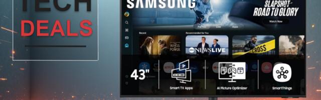 Get a 43-inch Samsung 4K Smart UHD display for $299.99 — at $200 off, the M7 M70F is at its lowest price ever