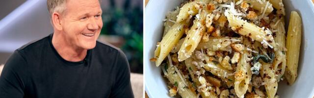 I tried Gordon Ramsay's favorite 10-minute pasta, and now I know why he makes it every week