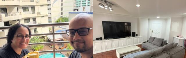 I want to retire early, so I moved my family to Thailand to save money. Take a look inside our $1,200 family home in Bangkok.