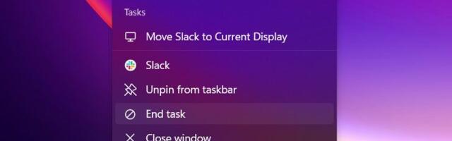 Kill Windows tasks with impunity — Windows 11 has a hidden 'End Task' taskbar option but it is quick and easy to toggle