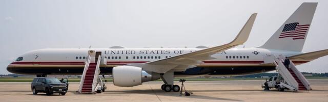 Another presidential plane just got Trump's signature makeover. Take a look inside the C-32 jet used as Air Force Two.