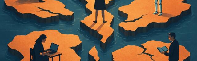 Between utopia and collapse: Navigating AI’s murky middle future