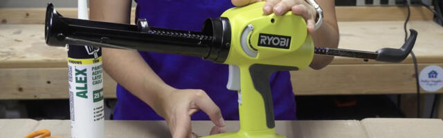 Here's How To Clean Your Ryobi Caulk Gun After Using It