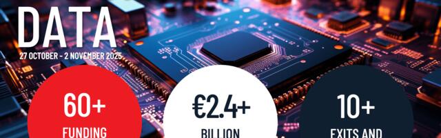 European tech weekly recap: Over €2.4B invested in the tech ecosystem in the last week of October