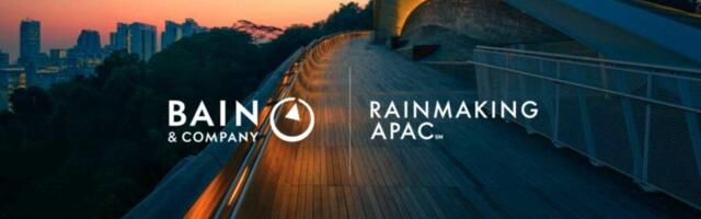 Bain & Company Acquires Startup Development Studio Rainmaking APAC