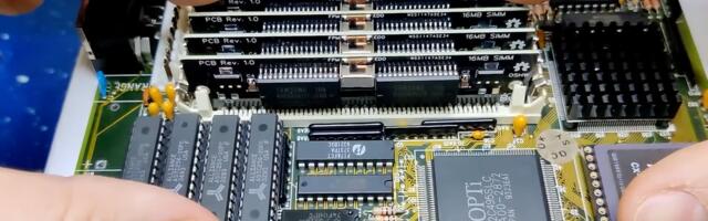 Enthusiast shows how to build 16MB 30-pin SIMMs to upgrade your vintage 386DX PC