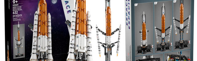 Lego announces NASA Artemis SLS rocket set to lift off (literally) in 2026