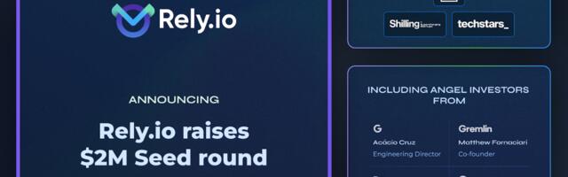 Rely.io, a leading reliability intelligence platform, raises $2M to help companies monitor and optimize software reliability