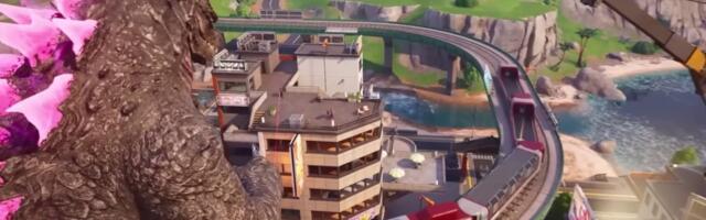 How to transform into Godzilla in Fortnite