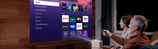 Skip the giant TV, these Roku TV projectors are on sale for Black Friday