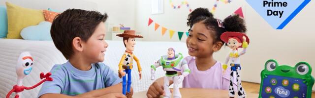 Toy Story 5 just hit theaters, but Mattel's interactive Buzz, Woody, and Jessie figures are already 54% off
