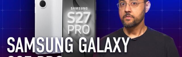 Samsung to take on the iPhone Pro with the new Galaxy S27 Pro?