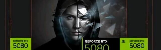Alleged GALAX GeForce RTX 5080 box art surfaces online preceding next month's CES 2025 debut
