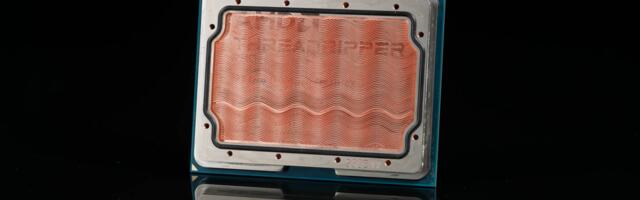 AMD's 96-core beast with watercooling engraved into CPU joins car and industrial parts in a 2,000W direct die cooling setup — $12,000 CPU runs at 5.3 GHz, devours 1,300W, and still runs cooler than your gaming PC