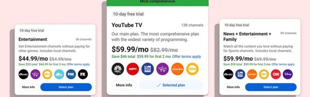 YouTube TV Gets Flexible, Intros Sports Plan for $65/Mo and More