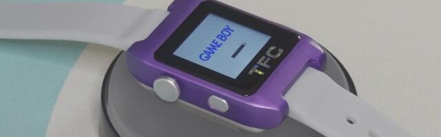 This cute watch is actually a Game Boy Color in disguise. And yes, it can run games