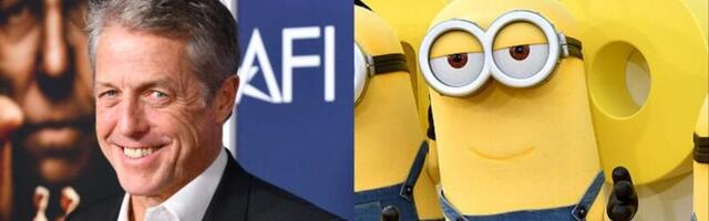 Hugh Grant says he panicked and almost named his newborn after his son's favorite Minion