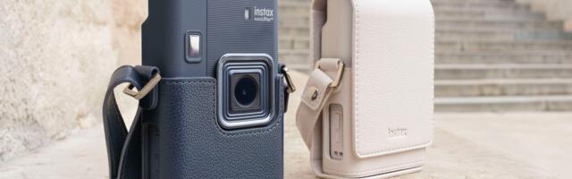 Fujifilm’s upgraded Instax mini LiPlay+ can add audio clips to photos, and now has twin cameras