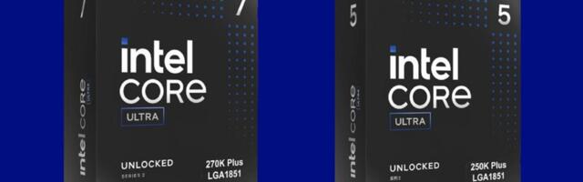 Intel unveils $200 Core Ultra 5 250K Plus and $300 Core Ultra 7 270K Plus CPUs