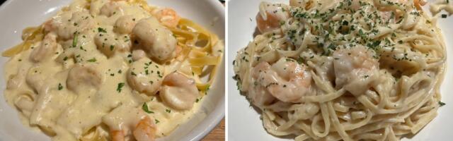 I ordered the same meal at Olive Garden and Red Lobster, and the winning chain had slightly lower prices