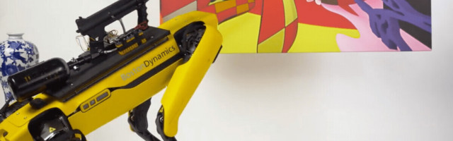 Boston Dynamics doesn’t want you to shoot paintballs from Spot the robot dog