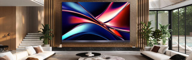 Hisense introduces its first-ever consumer microLED TV