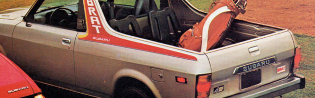 Why Did The Subaru BRAT Have Seats In The Truck Bed?