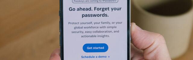 1Password helps prevent your passwords from going to scam sites