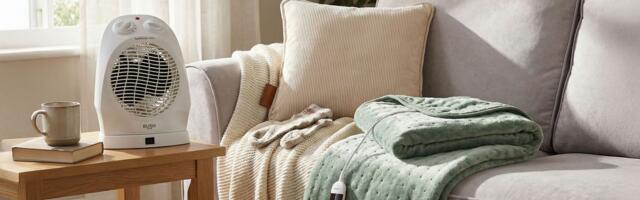 Snuggle up for the big freeze: these heated blankets, warming cushions, and fan heaters from Argos will keep you snug from just £25
