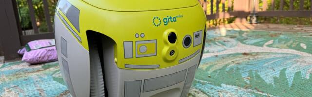 Piaggio turned its cute follow robot into a Star Wars droid