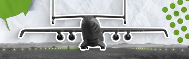 105-метровые лопасти не поместились никуда — пришлось строить самолёт