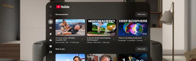YouTube Launches on Apple Vision Pro