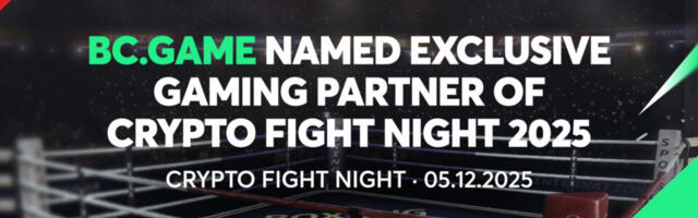BC.GAME named Exclusive Gaming Partner of Crypto Fight Night 2025