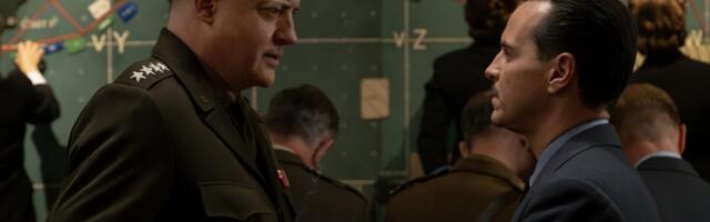 Pressure trailer: Andrew Scott and Brendan Fraser star in stormy World War II drama