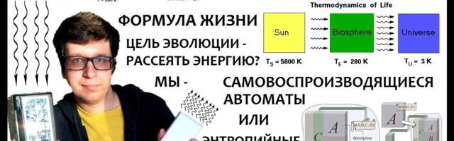 Происхождение, часть 1. Самовоспроизводство и диссипативная адаптация