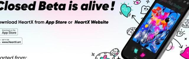 Artwork Marketplace and Community Platform HeartX Announces App Product Close Beta