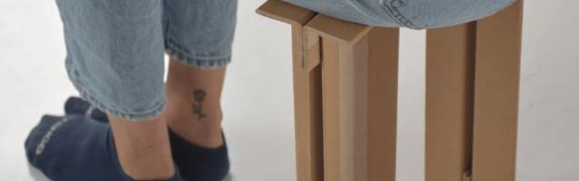 EDGAR Stool: A Sustainable Seating Concept From Electronic Packaging Waste