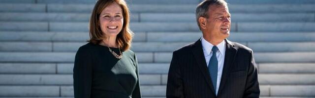 John Roberts and Amy Coney Barrett are unsure if they should be in charge of everything