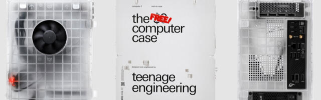 Free mini-ITX case made of one sheet of translucent plastic arrives, stock evaporates instantly — Teenage Engineering’s foldable Computer-2 sports odd layout, with the GPU above the motherboard