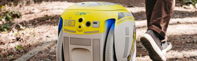 The cargo-carrying Gitamini robot is getting a Star Wars droid makeover