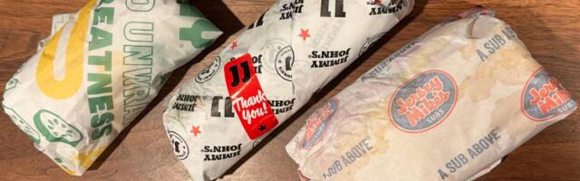 I tried Italian sandwiches from Subway, Jimmy John's, and Jersey Mike's. One stood out from the rest.