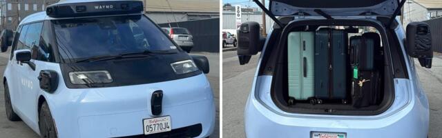 We tried out Waymo's spacious new robotaxi Ojai. It glitched, but we had way more space and could fit in 6 suitcases.